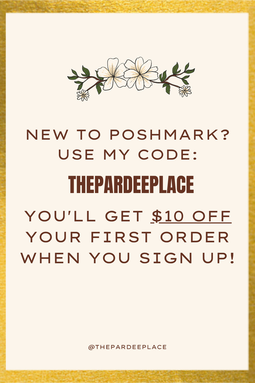 New to Poshmark? Use my code!